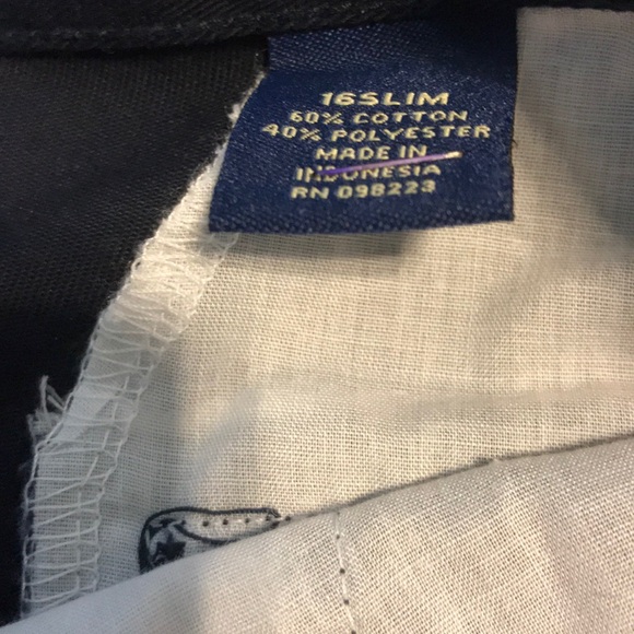 Austin navy blue pants boys size 16slim - Picture 3 of 4